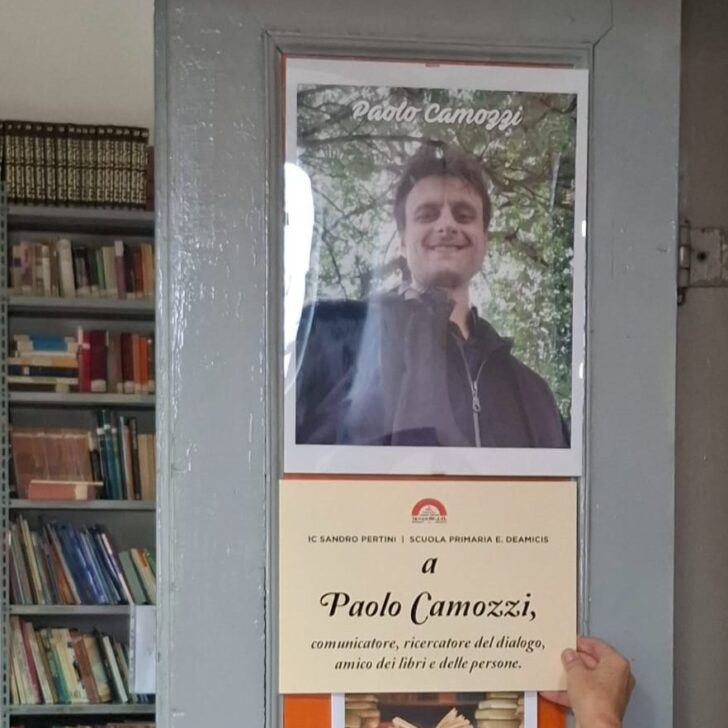 Intitolata a Paolo Camozzi la biblioteca della scuola primaria De Amicis di Voghera