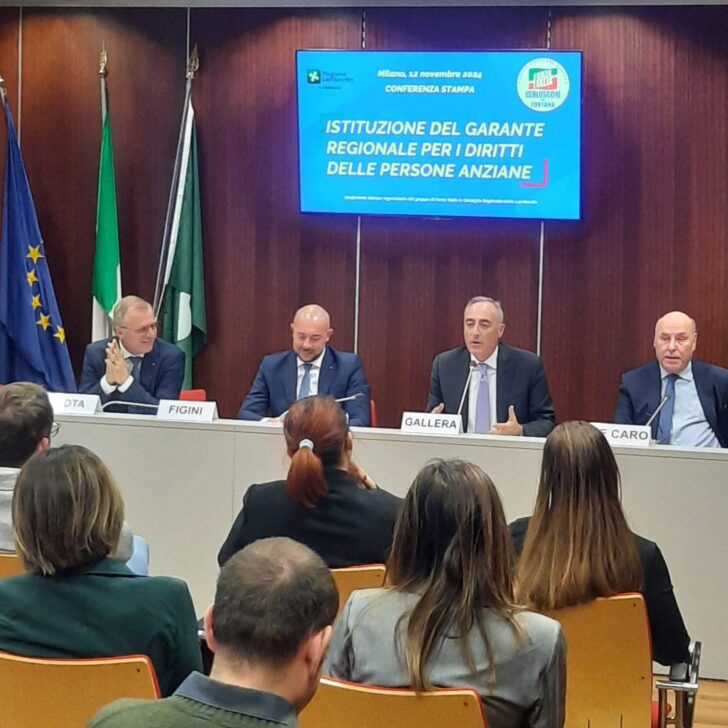 Nasce in Lombardia il Garante degli Anziani: approvata la proposta di legge