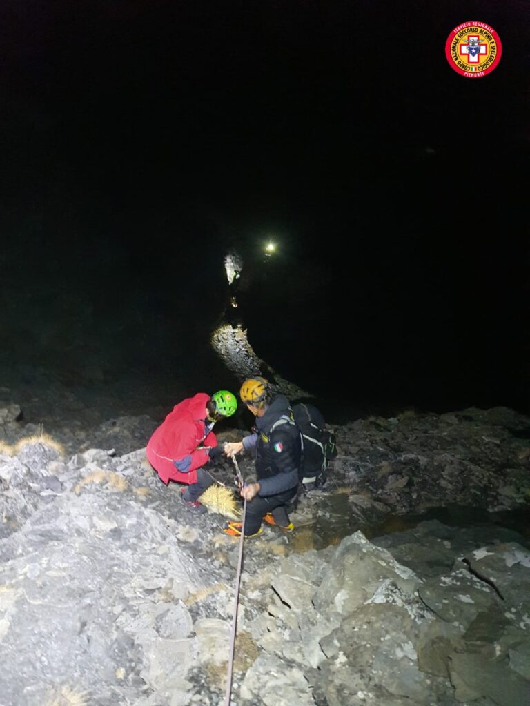 Soccorso alpino recupero escursioniste