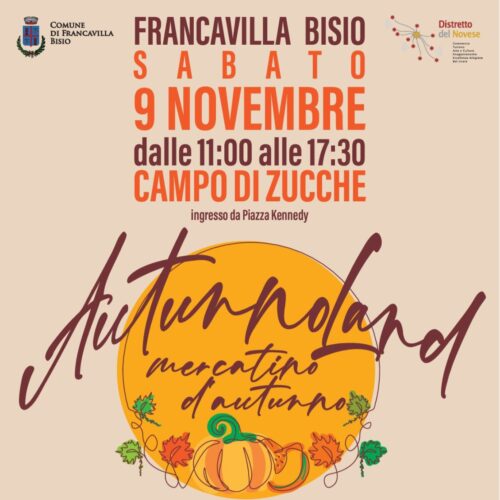 Il Bello del Monferrato: a Francavilla Bisio arriva Autunnoland