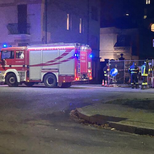 Perdita di gas in corso Romita ad Alessandria: i Vigili del Fuoco riparano il danno