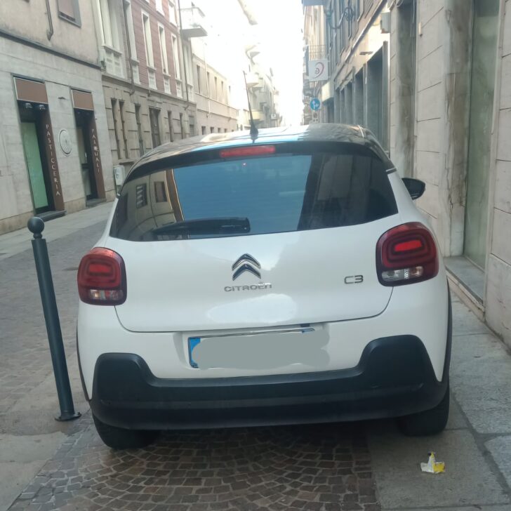 In via Trotti “continua la beffa dei paletti”