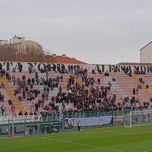 FC Alessandria non sfrutta l’uomo in più: con l’Arquatese finisce 1-1