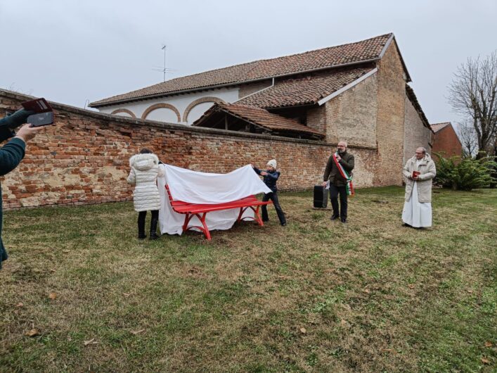 A Solero la panchina rossa per ricordare Patrizia Russo