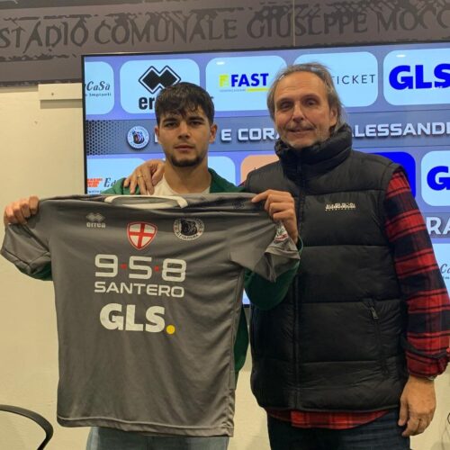 Fc Alessandria: in difesa arriva Andrea Cesaretti, l’anno scorso promosso in D insieme a mister Merlo