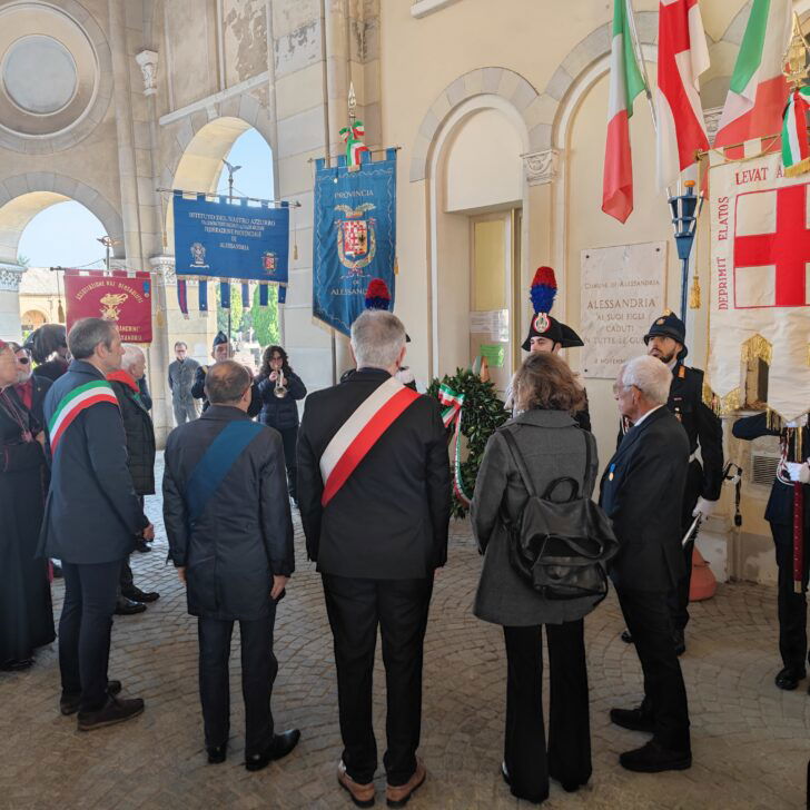 Al Cimitero di Alessandria la Commemorazione dei Caduti di tutte le guerre