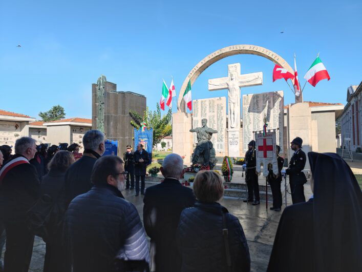 Al Cimitero di Alessandria la Commemorazione dei Caduti di tutte le guerre