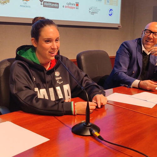 Oltre 200 studenti ad Alessandria per il convegno Oltre le Barriere con la nuotatrice paralimpica Carlotta Gilli