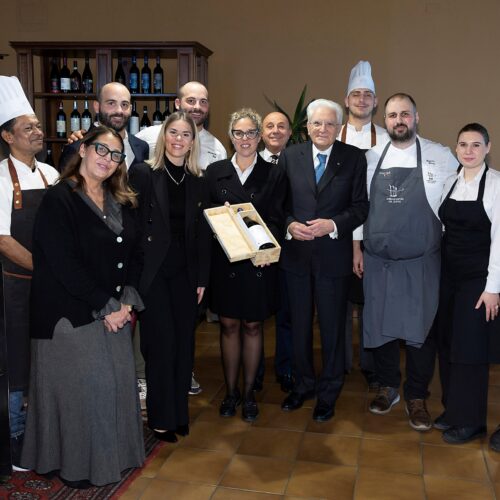 Al ristorante Mirepuà Food Lab di Cremolino il pranzo del presidente Mattarella