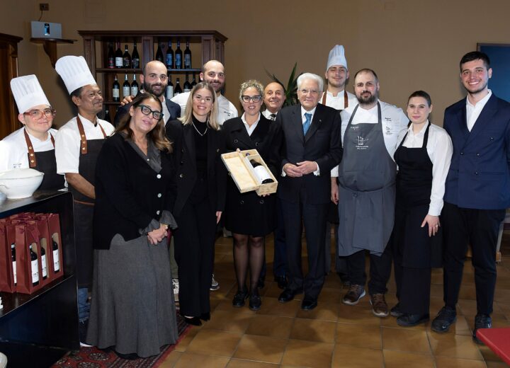 Al ristorante Mirepuà Food Lab di Cremolino il pranzo del presidente Mattarella