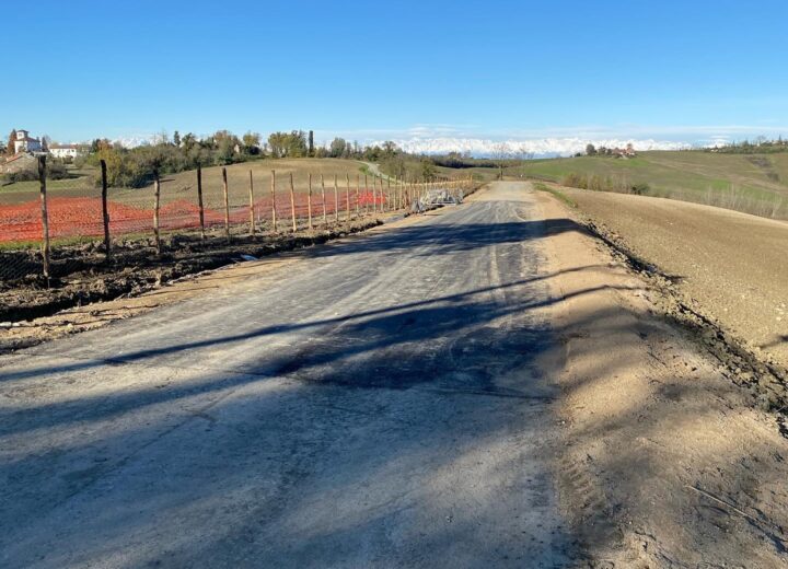 A San Giorgio Monferrato completati i lavori in strada “della Baldovina”