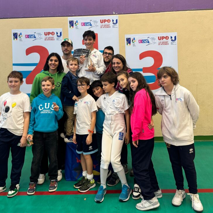 Cuspo Scherma: cinque medaglie e tanti piazzamenti al Gran Premio Giovanissimi Under14 di Alessandria