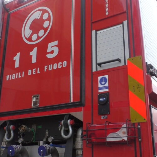 Incendio in una cascina alle porte di Alessandria