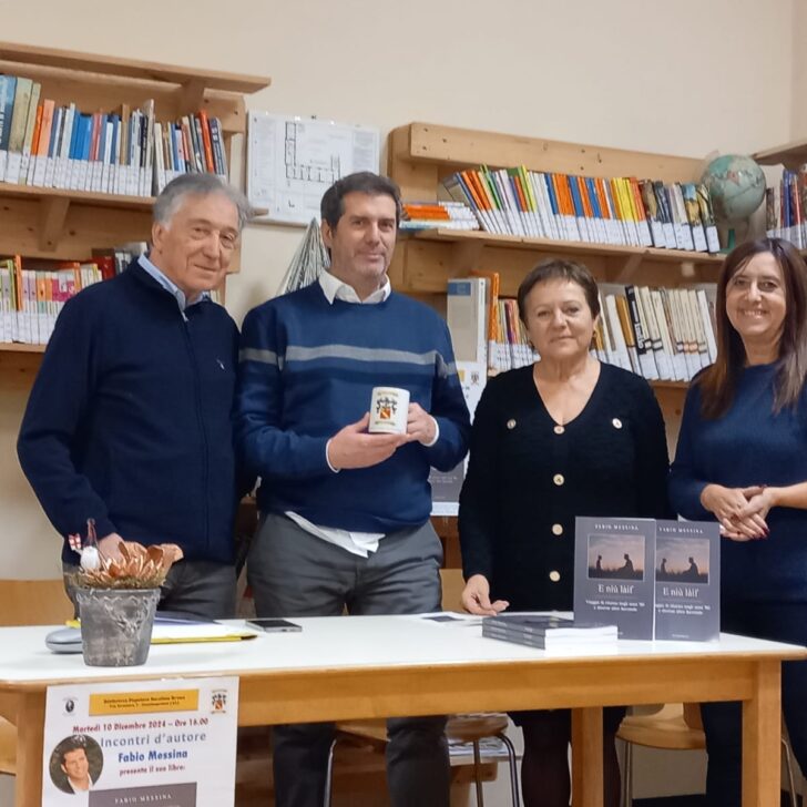 Rassegna “Incontri d’autore”: tante persone all’incontro con Fabio Messina