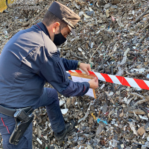 Controlli dei Carabinieri Forestali nel Monferrato: denunce e sanzioni per gestione illecita rifiuti