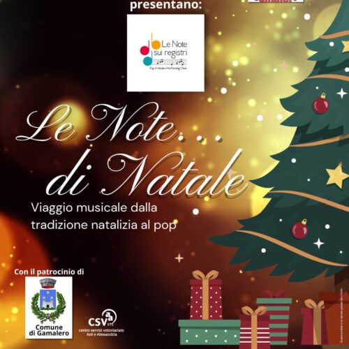 Venerdì 13 dicembre le “Note di Natale” a Gamalero