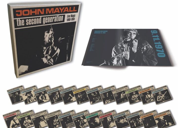 Esce il 7 marzo 2025 The Second Generation Live Magic, 1968-1993 di John Mayall