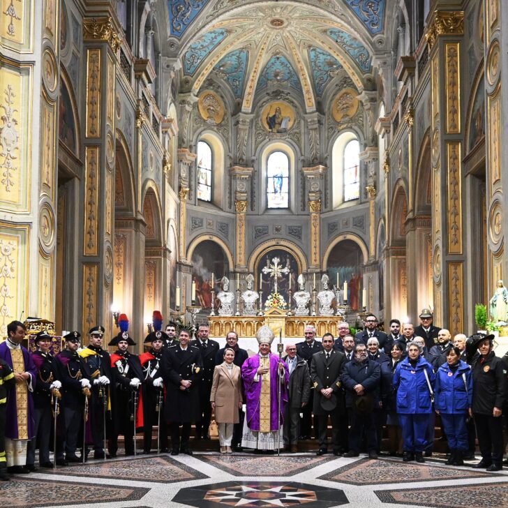 Nel Duomo di Alessandria la Santa Messa di Natale alla presenza delle forze dell’ordine