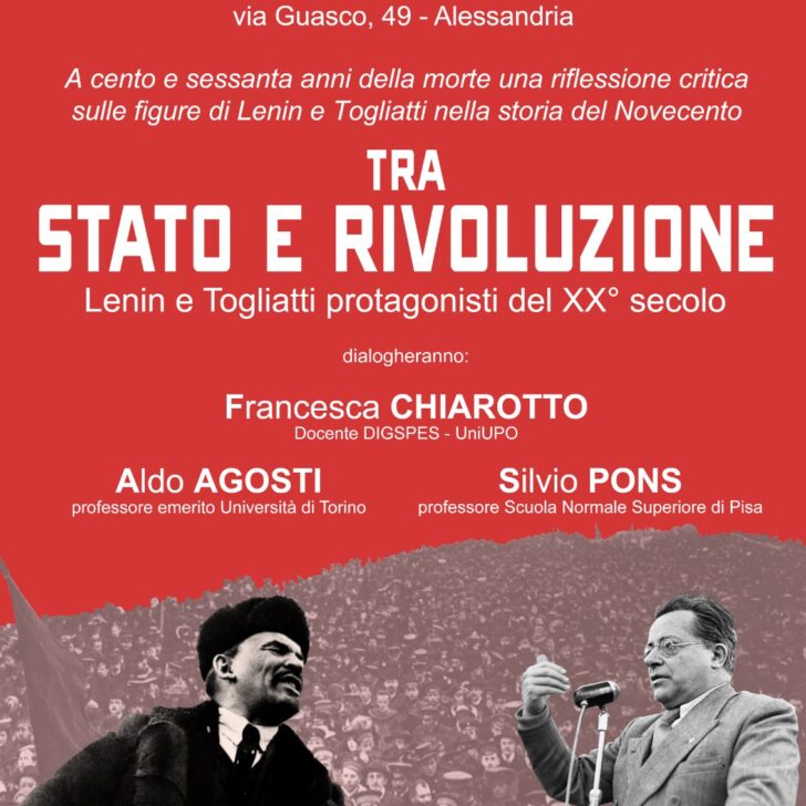 “Tra Stato e Rivoluzione: Lenin e Togliatti protagonisti del XX° secolo”