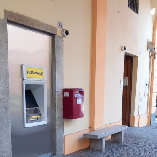 A Occimiano installato un nuovo Atm Postamat di ultima generazione