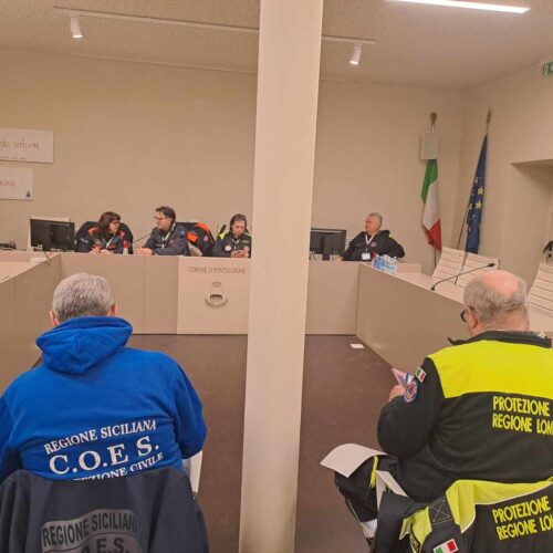 Protezione Civile: a Pontecurone una giornata di aggiornamento per tanti volontari da tutta Italia