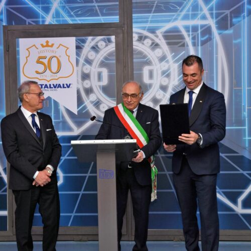 L’azienda Italvalv di Basaluzzo festeggia 50 anni