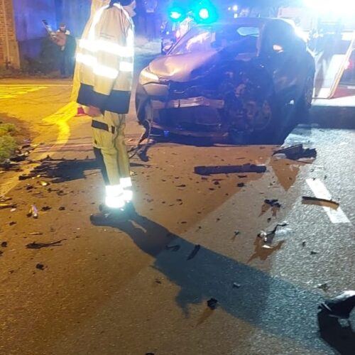 Incidente tra due auto tra Casale e Roncaglia