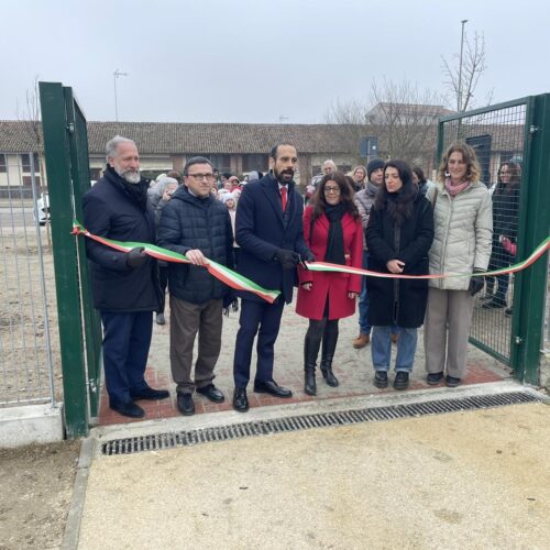 Inaugurato il nuovo parco di Via Francana: “Pavia sempre più verde, vivibile e inclusiva”