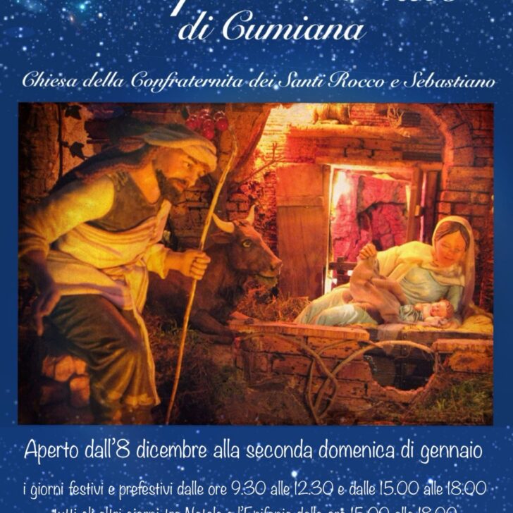 A Cumiana il presepe meccanico su 100 metri quadri