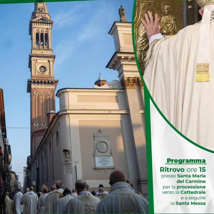 Apertura Anno Giubilare: domenica la processione ad Alessandria. Il percorso tra le vie in centro