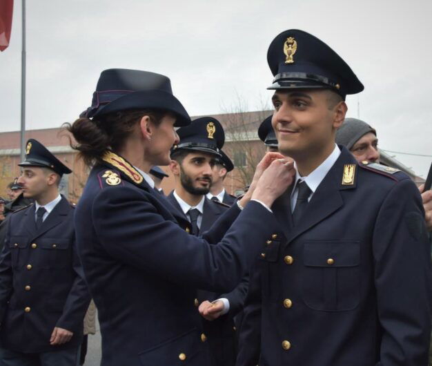 Alla Scuola Allievi Agenti di Polizia di Alessandria la consegna degli alamari