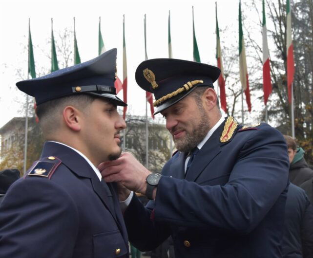 Alla Scuola Allievi Agenti di Polizia di Alessandria la consegna degli alamari