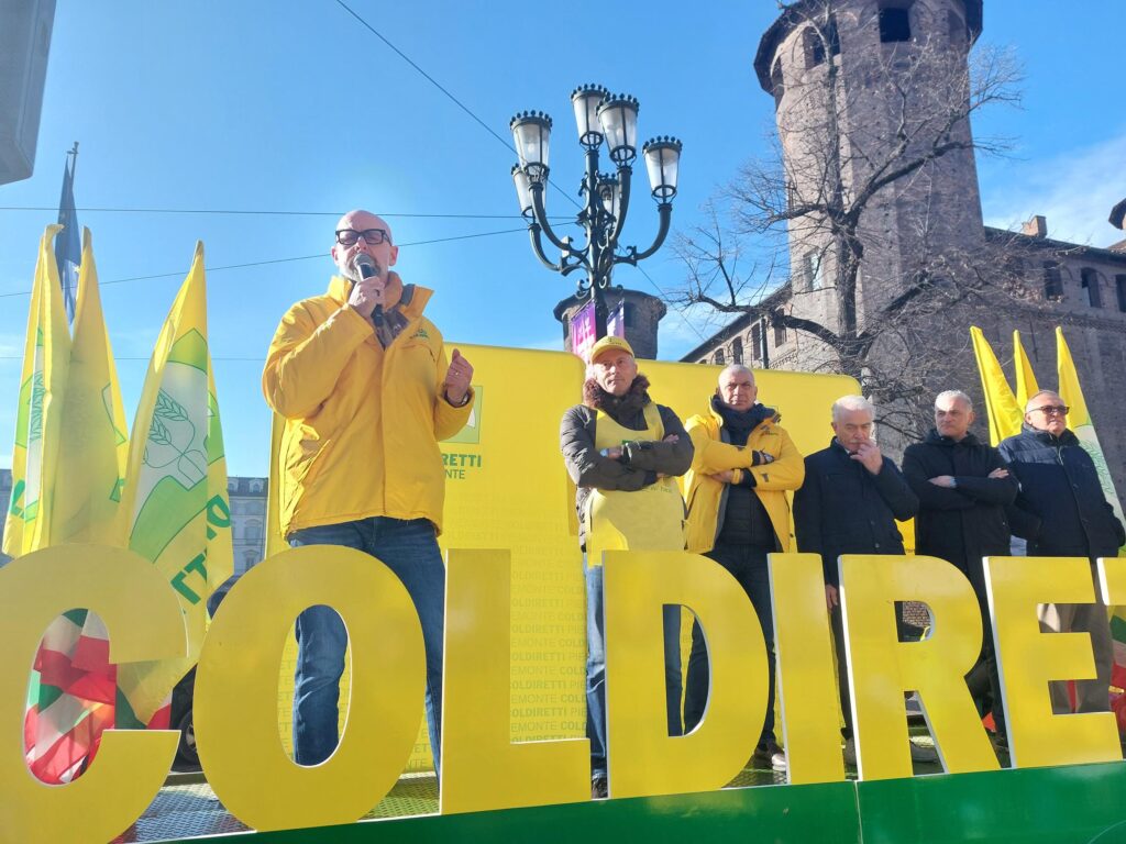 Coldiretti Alessandria protesta agricoltori