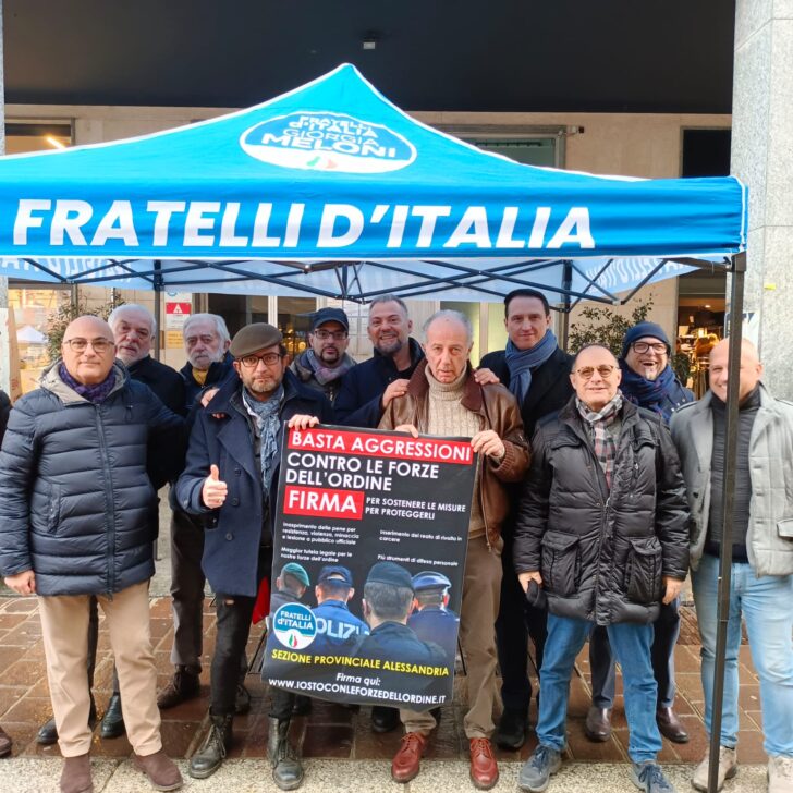 Fratelli d’Italia a sostegno delle forze dell’ordine