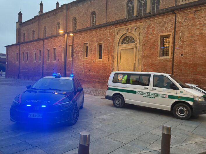 Alessandria: nuovi controlli di Carabinieri e Polizia Locale contro spaccio e degrado urbano