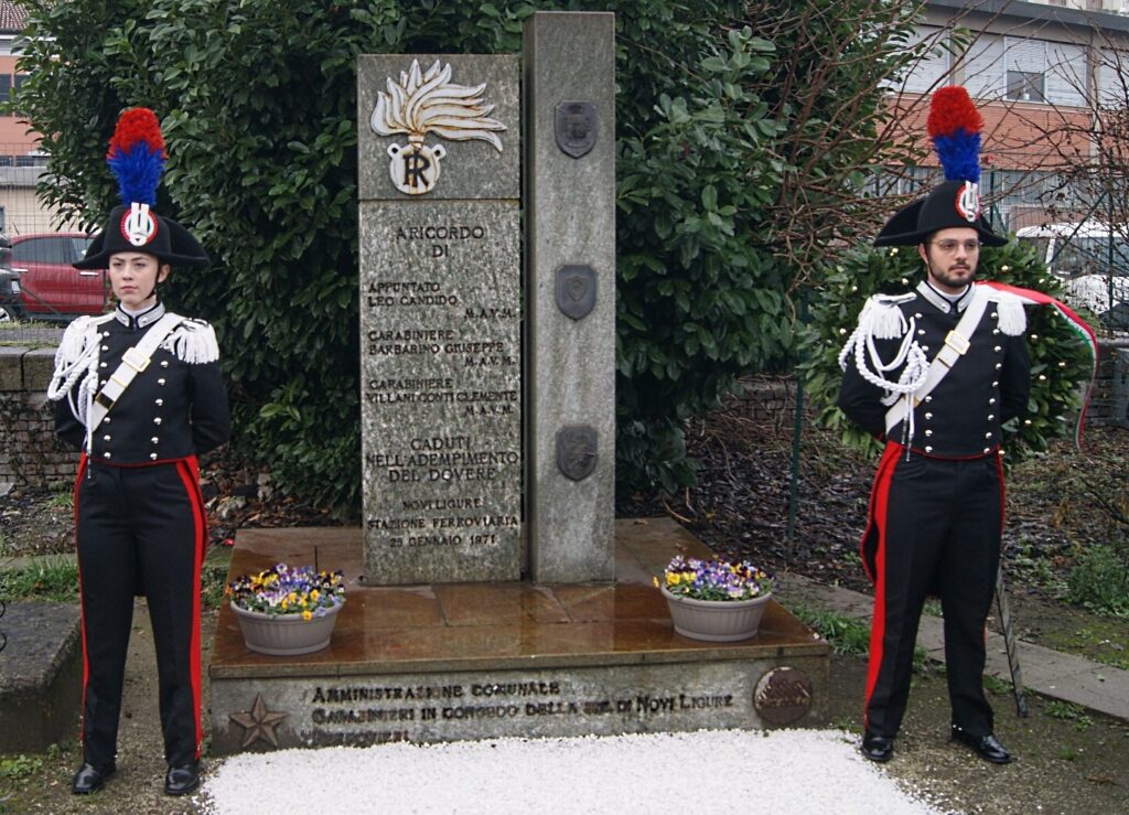 Commemorazione tragedia stazione Novi Carabinieri