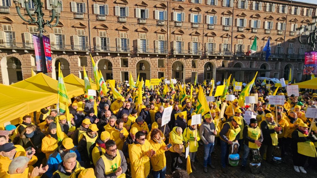 Coldiretti Alessandria protesta agricoltori