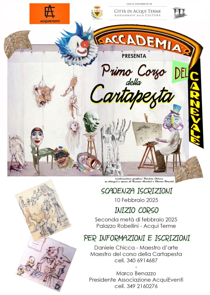 Corso cartapesta acqui terme