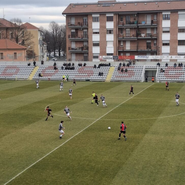 Fc Alessandria: tris al Gassino. Casale frena e grigi in vetta con il S. Mauro. I risultati della 17^ giornata