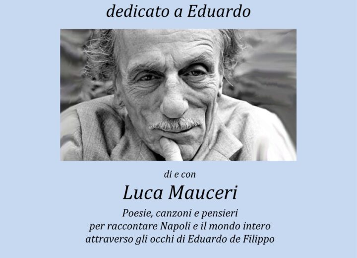 Il 30 gennaio al Teatro dei Padri Barnabiti “Pari e Dispari”, un omaggio tra parole e musica a Eduardo De Filippo