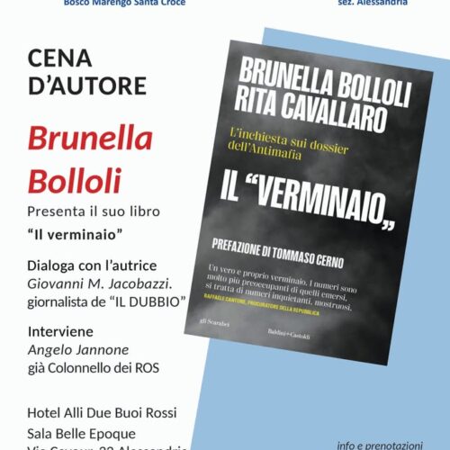 Il Verminaio: Brunella Bolloli presenta la sua inchiesta sui dossier Antimafia