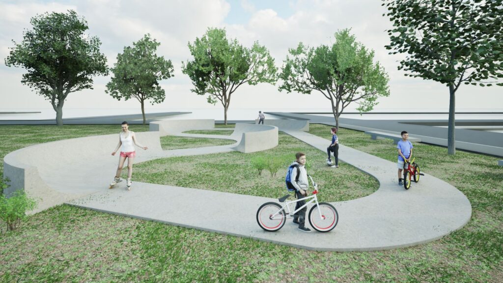 Pista bici via san giovanni bosco progetto 2025