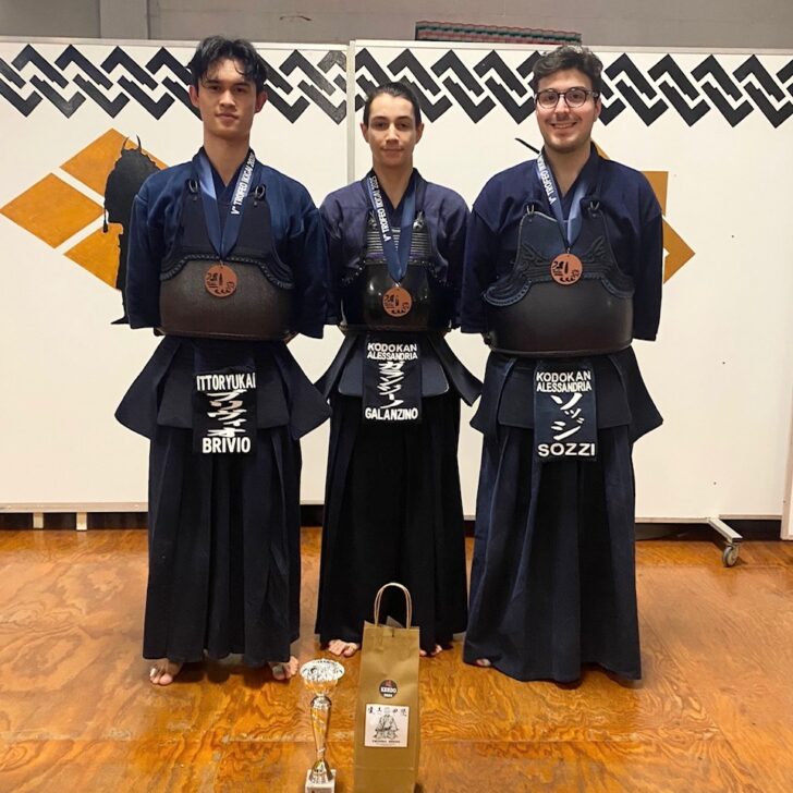 Kendo: bronzo per l’Accademia Kodokan al trofeo Ikigai di La Loggia