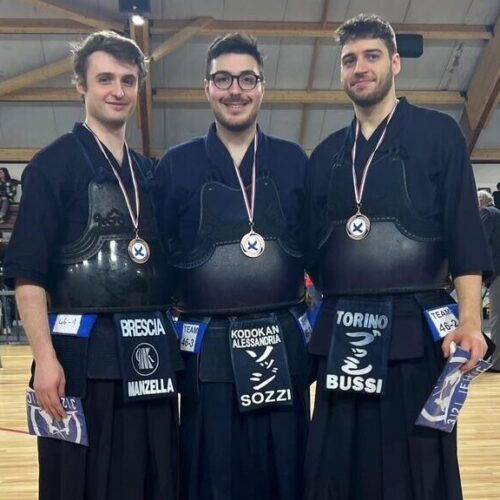 Kendo: bronzo per l’Italia dell’alessandrino Alberto Sozzi all’Open di Francia