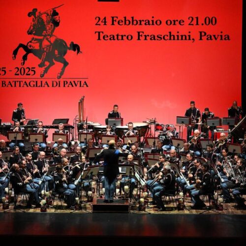 Pavia celebra il Cinquecentenario della Battaglia con un grande concerto della Banda dell’Esercito