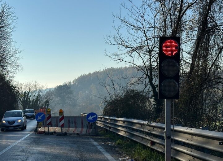 Cantiere sulla strada Colla tra Valenza e Alessandria prorogato fino a venerdì 21 febbraio