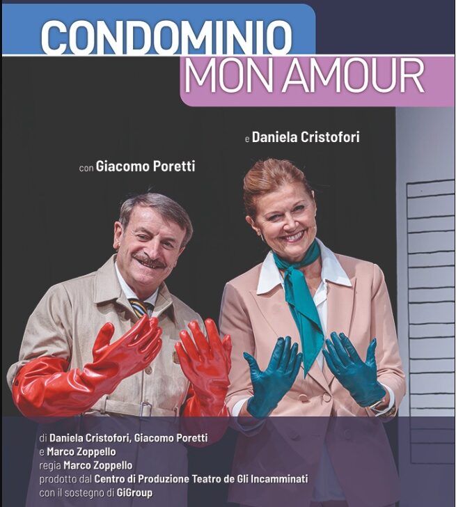 “Condominio Mon Amour”: Giacomo Poretti e Daniela Cristofori al Teatro Alessandrino