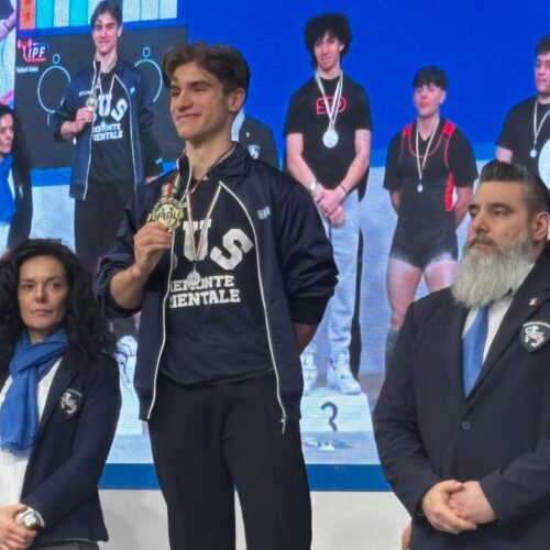 Powerlifting, Cuspo: Gabriel Carlone è il minorenne più forte d’Italia