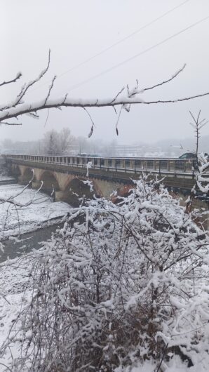 Fiocchi di neve in provincia di Alessandria: le foto