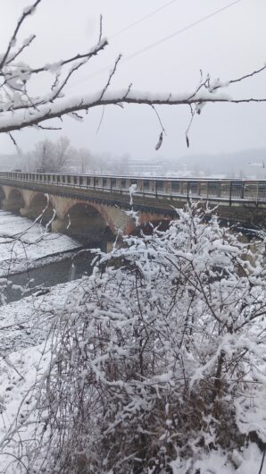 Fiocchi di neve in provincia di Alessandria: le foto